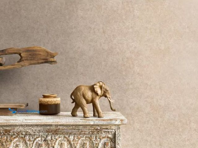 Lot 49-3433270 - (56) sq. ft. of Walls Republic Plaster Pink Abstract Textured Metallic Flecks Print Non Woven Non-Pa...