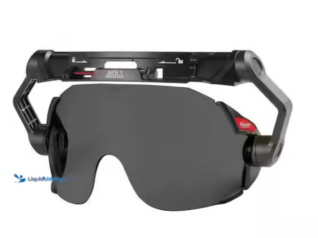 Lot 49-1623510 - Milwaukee BOLT Pivoting Fog-Free Tinted Dual Coat Eye Lens, Model # 48-73-1415, Unused, Has attachme...