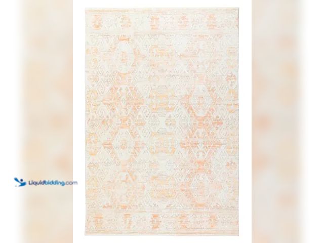 Lot 49-5551514 - Large Area Rug (orange) Unused