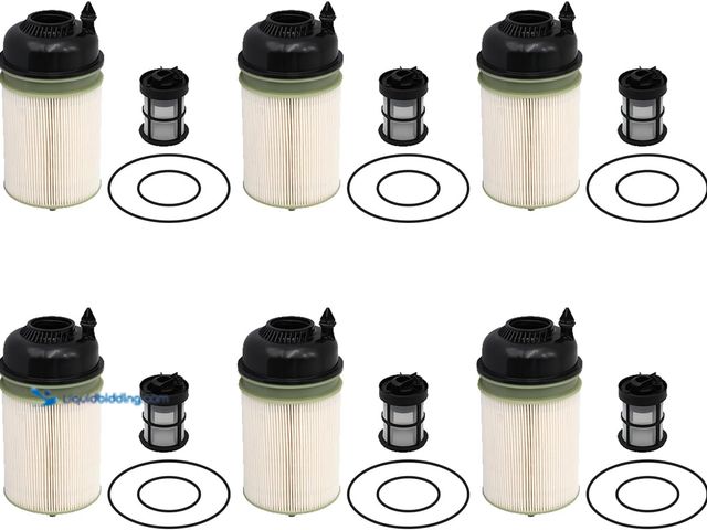 Lot 49-5463533 - 6 Pack A4720921705 Fuel Filter Kit, for 2020 and Newer DD13, DD15 and DD16 Engines, Replaces# A47209...