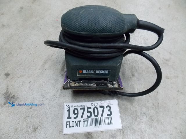 Lot 49-1975073 - 1 Black And Decker 7441 Electric Powered Sander Black And Decker Electric Sander Used In Fair Condit...