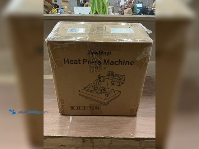 Lot 49-5409785 - 12x10 Inch Heat Press Machine for T Shirts Digital Industrial Sublimation Printer for Heat Transfer ...