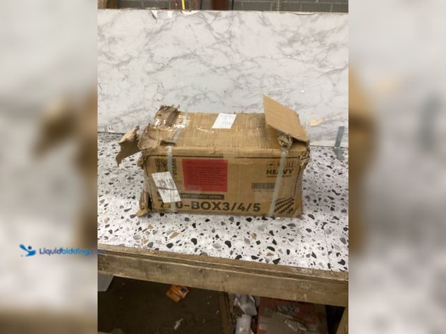 Lot 49-5460329 - (4) GENUINE 12.5# WEIGHT PLATES FOR LX770 FITVIDS HOME GYM STATION (BOX 3/4/5) Item is unused.