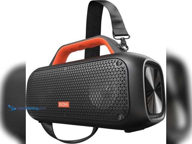 Lot 49-5437634 - DOSS Extreme Boom Bluetooth Outdoor Speaker with 60W Mighty Sound, Deep Bass, 30H Playtime, USB-C, B...