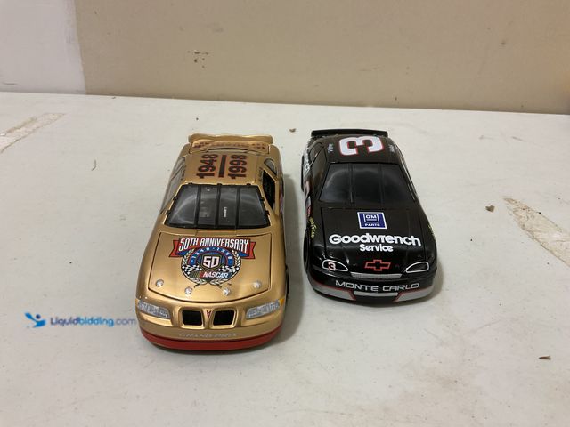 Lot 49-1835345 - Other WOW AN AMAZING LOT OF 2 NASCAR 1:24 SCALE STOCK CARS INCLUDING 50TH ANNIVERSARY PONTAC GRAND P...