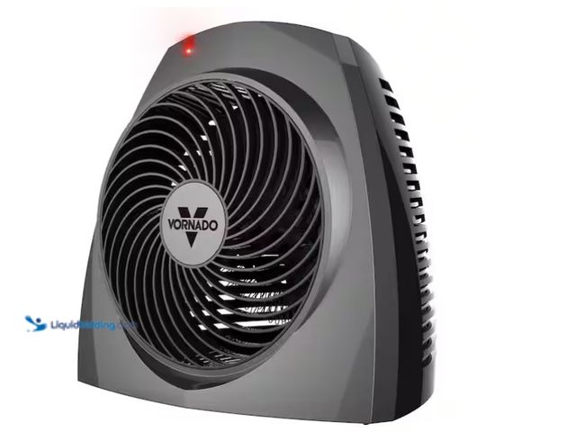 Lot 49-1575623 - Vornado VH200 1500-Watt Electric Portable Space Heater, Whole Room Vortex Heat Circulation, Charcoal...