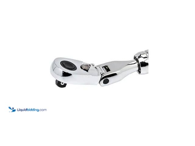 Lot 49-5559331 - Husky 3/8 in. Drive Flex-Head Extendable Ratchet. Model # H38FERAT. Unused