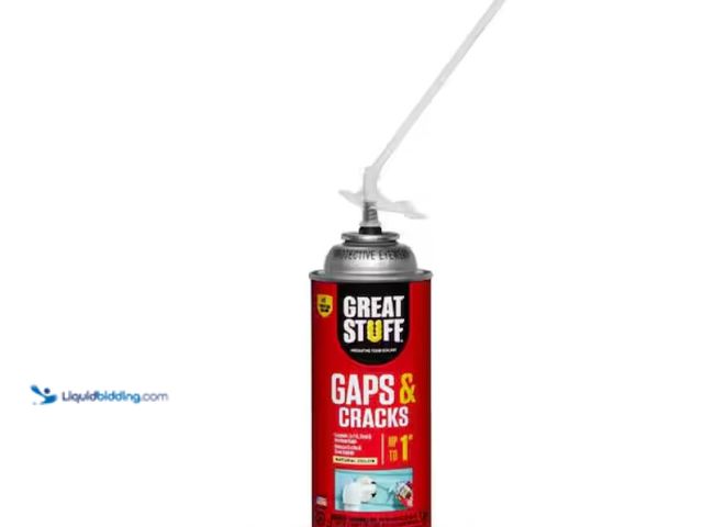Lot 49-3614777 - Lot of (8) cans of GREAT STUFF 12 oz. Gaps and Cracks Insulating Spray Foam Sealant, Model # 227112,...