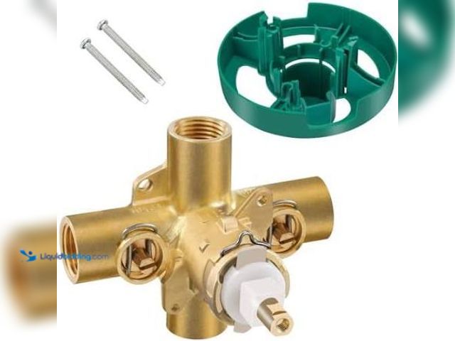 Lot 49-3565638 - MOEN Brass Rough-in Posi-Temp Pressure Balancing Cycling Tub and Shower Valve with Stops - 1/2 in. I...