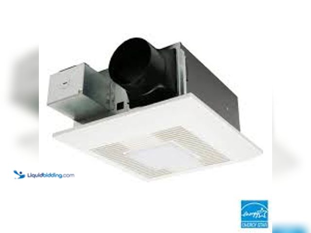 Lot 49-5485434 - Panasonic WhisperFit DC/LED, Pick-A-Flow 50,80,110 CFM ENERGY STAR Quiet Ceiling Bathroom Exhaust Fa...