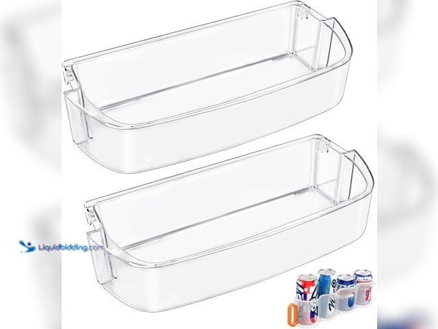 Lot 49-5437433 - [2 PACK]UPGRADED WPW10710203 Refrigerator Door Bin Compatible With Kenmore Whirlpool Refrigerator Do...