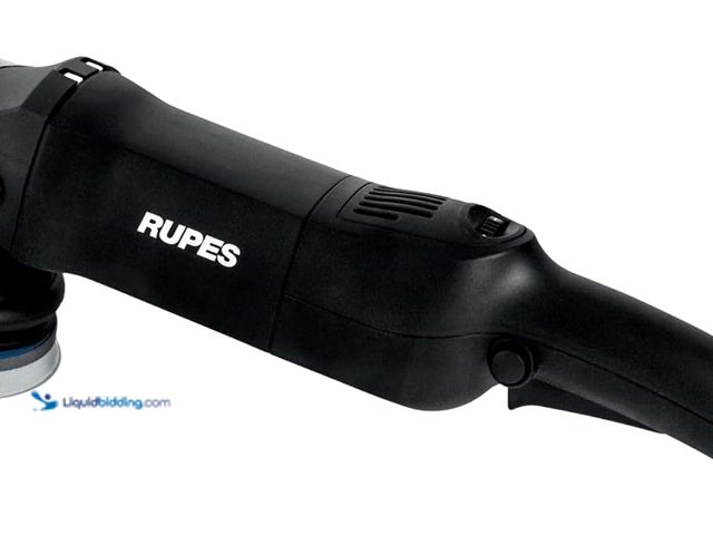 Lot 49-5552269 - Rupes LHR 15ES Big Foot Random Orbital Polisher | Features 125mm Backing Plate & 15mm Orbit | Maximu...