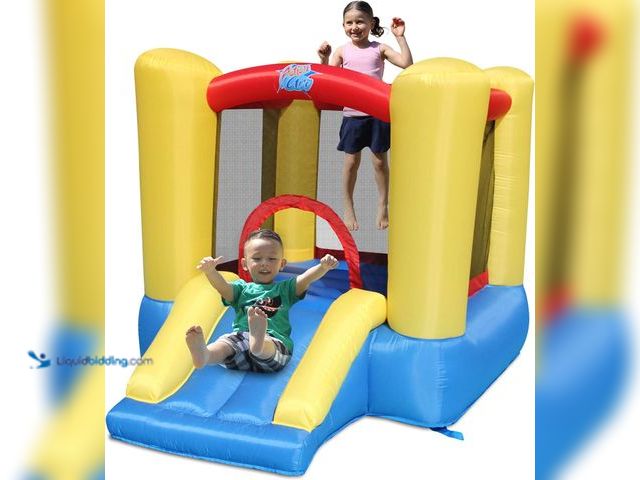 Lot 49-5477943 - ACTION AIR Bounce House, Toddler Inflatable Bounce House with Blower for Indoor/Outdoor, Bouncy Cast...