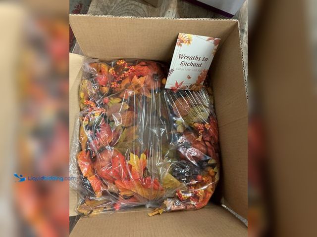 Lot 49-3528479 - Fall Wreath For Front Door New