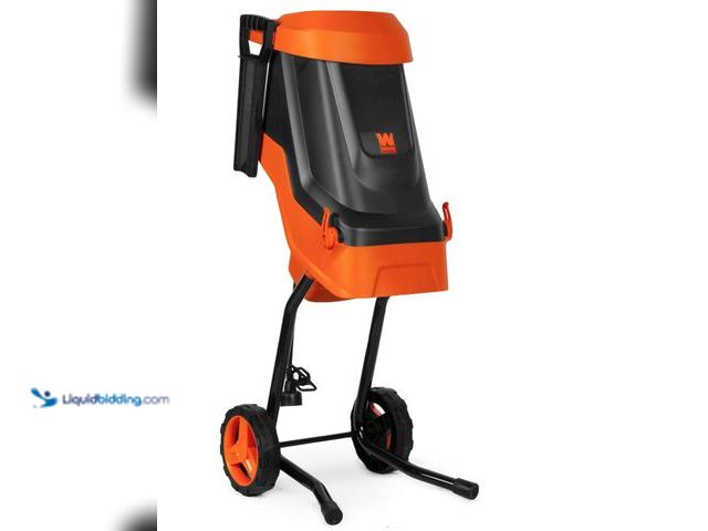 Lot 49-2001208 - WEN Electric Wood Chipper and Shredder, 15-Amp 41119, Black, Model # B0DG72G3B1, Used, Has attachmen...