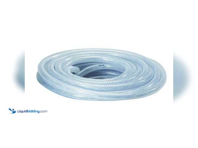 Lot 49-5552450 - QTY 6 - Everbilt
2-1/2 in. O. D. x 2 in. I. D. x 2 ft. PVC Braided Vinyl Tube. Model # HKP002-PVC01...