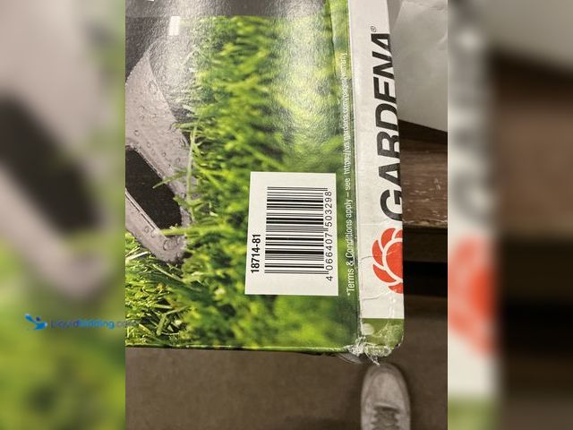 Lot 49-5487115 - Gardena 3800 sq ft Metal Oscillating Sprinkler W/ Aqua Zoom Model 18714-81 New