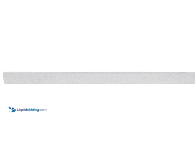 Lot 49-5573189 - Glacier Bay
37 in. Cultured Marble Vanity Backsplash in Colorpoint White,. Unused