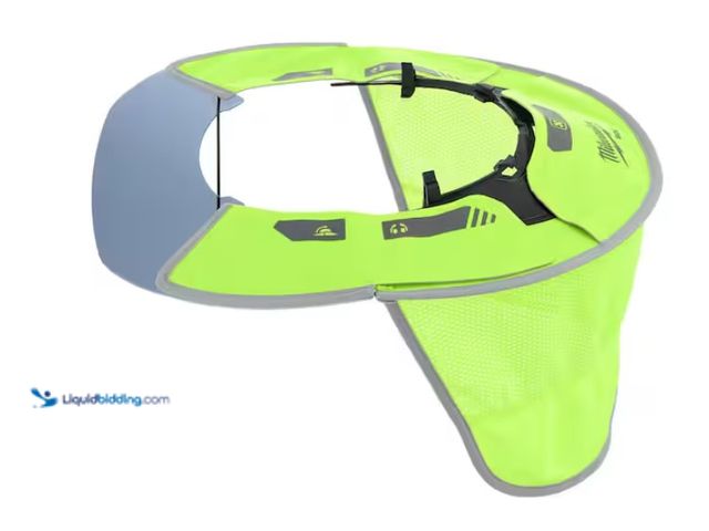 Lot 49-1622682 - Milwaukee BOLT Sun Visor with Sunshade, Model # 48-73-1078, Unused  Ref#SR0708
