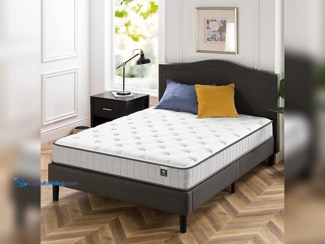 Lot 49-1631804 - ZINUS 8 Inch Comfort Support Cooling Gel Hybrid Mattress/Tight Top Innerspring Mattress/Motion Isola...
