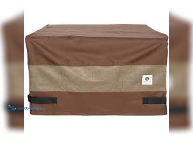 Lot 49-5485715 - Classic Accessories Duckcovers Ultimate 50 in. Square Fire Pit Cover. Model # UFPS5050. Unused.