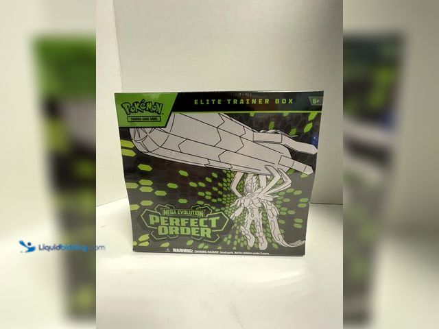 Lot 49-910588 - Pokémon TCG: Mega Evolution – Perfect Order Elite Trainer Box (Zygarde) – Factory Sealed

Factory-...