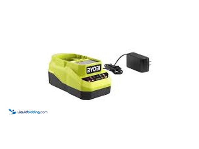 Lot 49-5476615 - RYOBI ONE+ 18V Lithium-Ion Charger. Model # PCG002. Used and working.