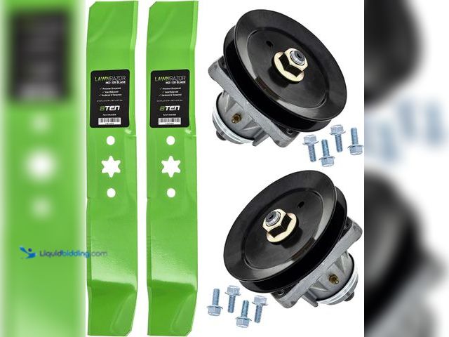 Lot 49-3566707 - 8TEN Blade Spindle Kit for Columbia White Outdoor LT946H 42 Inch Deck | Fits LT946H, 13AV616G597 & 1...