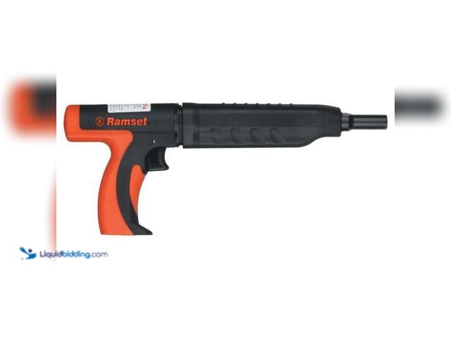 Lot 49-5452653 - Ramset
MasterShot 0.22 Caliber Powder Actuated Tool (PAT) SKU # 839442 Item is used.