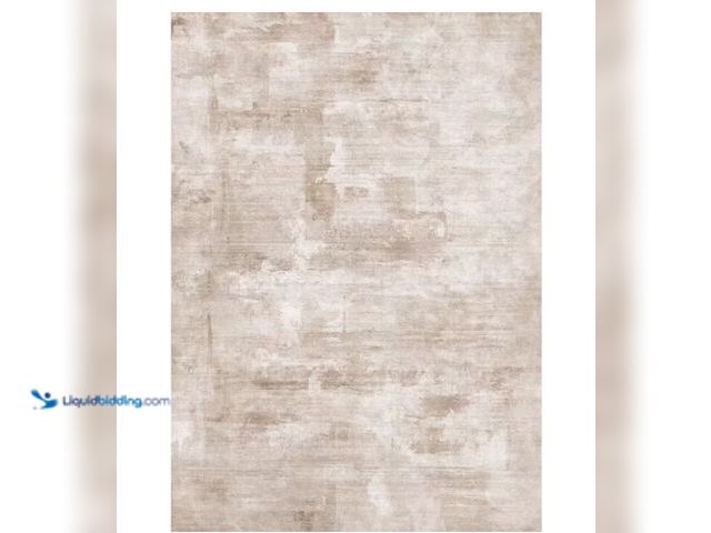 Lot 49-1631150 - Monet Beige 8 ft. x 10 ft. Modern Abstract Area Rug, Model # X24IU0005H-681, Unused.   Ref#SB0715