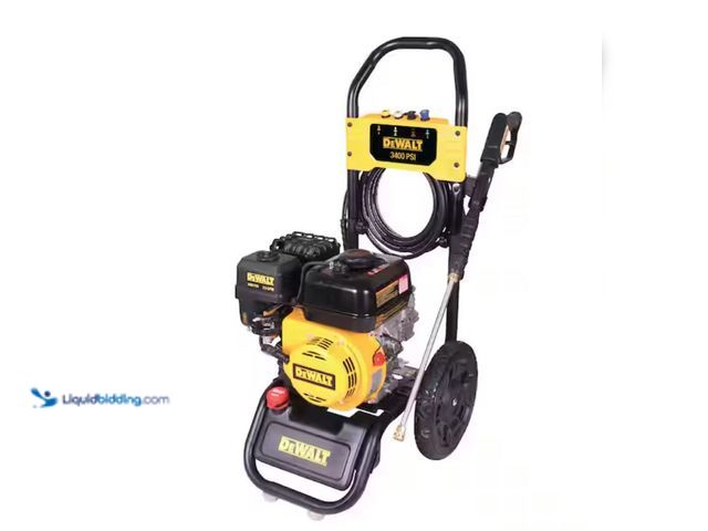 Lot 49-2020851 - DEWALT 3400 PSI 2.5 GPM Gas Pressure Washer with Maintenance-Free Pump, Heavy-Duty Commercial Cold W...