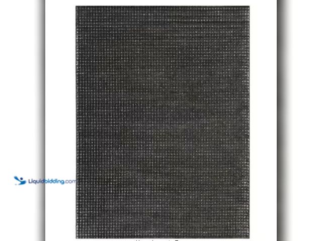 Lot 49-2026002 - BALTA Hestia Charcoal 5 ft. 3 in. x 7 ft. Textured Indoor/Outdoor Area Rug, Model # 33687031.160213....