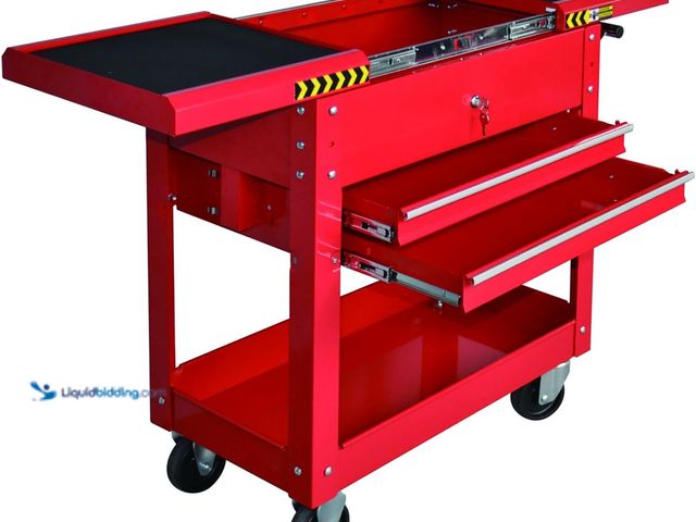 Lot 49-5452702 - Pro-Lift M-0004 Tool Cart, 350 lbs Capacity, 1 Pack Item is used.