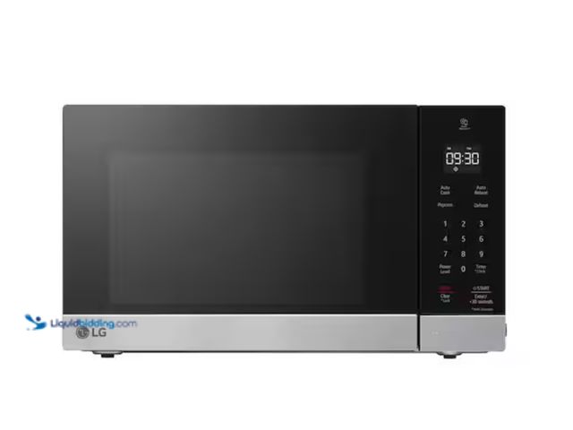 Lot 49-2000237 - LG NeoChef 0.9 cu. ft. 1000-Watt Countertop Microwave in Stainless Steel with Smart Inverter, Model ...