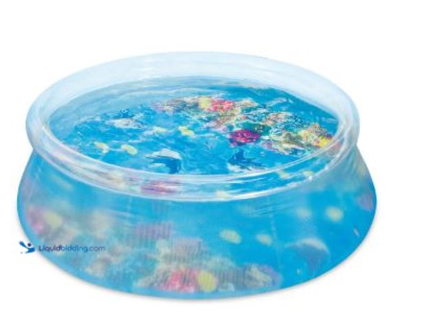 Lot 49-5545795 - Bluescape Clear Inflatable Pool, Used