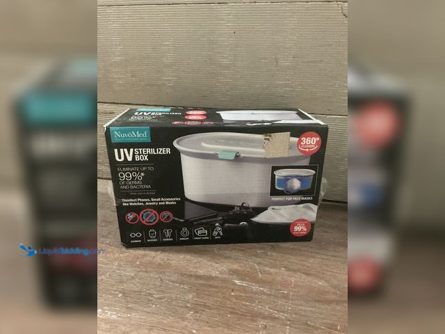 Lot 49-5484622 - NuvoMed Sterilizing Box, White (UVB60892) New