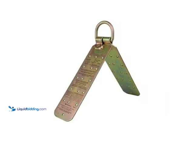 Lot 49-1569370 - Lot of (4) Guardian Fall Protection 4 in. x 1.25 in. x 11 in. Temper Reusable Roof Anchor, Model # 0...