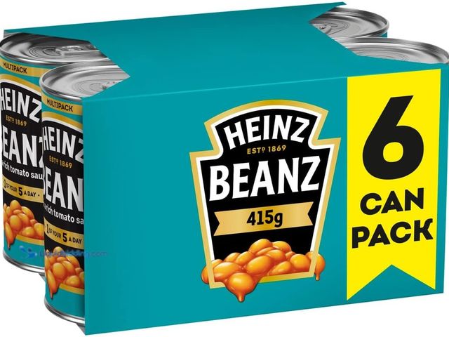 Lot 49-5545232 - QTY 2 - Heinz Baked Beanz, 415 g (Pack of 6) Model: 5000157026071 EXP: Nov. 2026