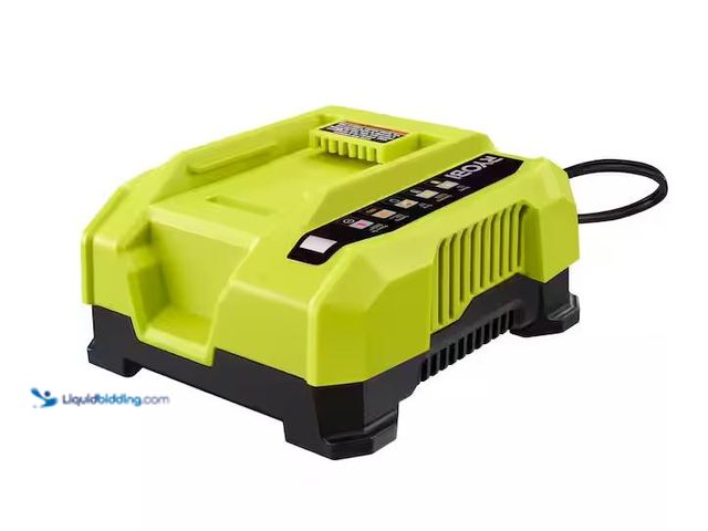 Lot 49-3566855 - RYOBI
40V Lithium-Ion Rapid Charger, Unused, Works