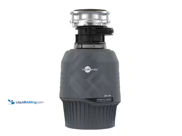 Lot 49-3618603 - InSinkErator Evolution Cover Control 3/4 HP Garbage Disposal, Advanced Series EZ Connect Batch Feed ...