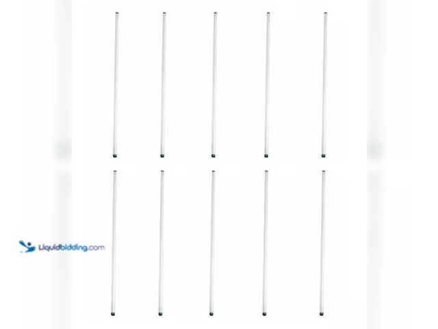 Lot 49-1550360 - (10-Pack) Philips 32-Watt 4 ft. Linear T8 Type A Fluorescent Tube Light Bulb Natural Daylight (5000K...