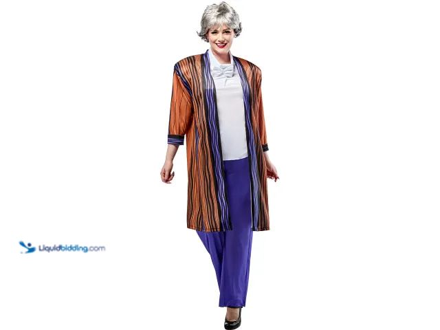 Lot 49-5436543 - Adult S/M. Golden Girls Dorothy Zbornak Costume. Unused.