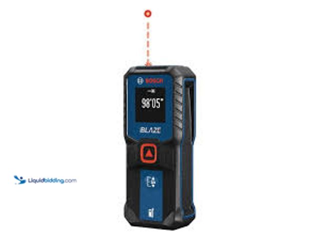 Lot 49-5496003 - Bosch BLAZE 100 ft. Laser Measure. Model # GLM100-23. Unused, and dirty.