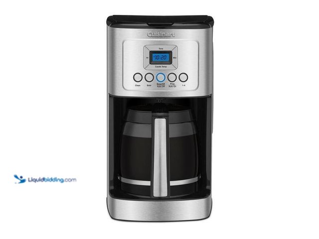Lot 49-5406430 - Cuisine Art PerfecTemp 14-Cup Programmable Stainless Steel Drip Coffee Maker, Model # DCC-3200P1, Us...