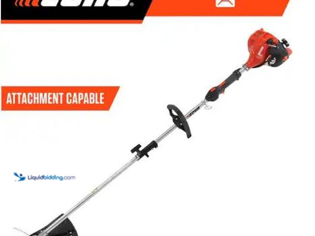 Lot 49-1625262 - ECHO 21.2 cc Gas 2-Stroke Attachment Capable Straight Shaft String Trimmer with 17 in. Swath and Spe...
