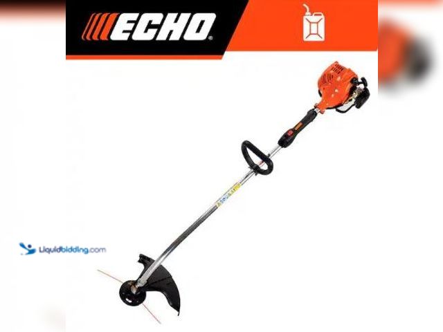 Lot 49-1625292 - ECHO 21.2 cc Gas 2-Stroke Curved Shaft String Trimmer with Rapid-Loader Trimmer Head, Model # GT-225...