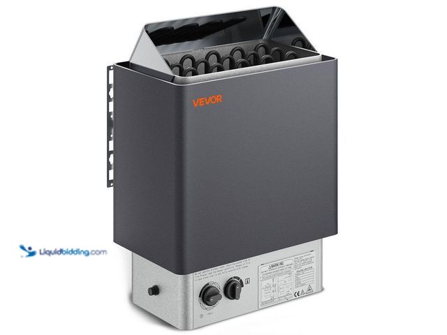 Lot 49-1637978 - Sauna Heater - 9kW 220-Volt Electric Sauna Stove 3-Hr Timer with Built-In Controls, NEW OTV. Model #...