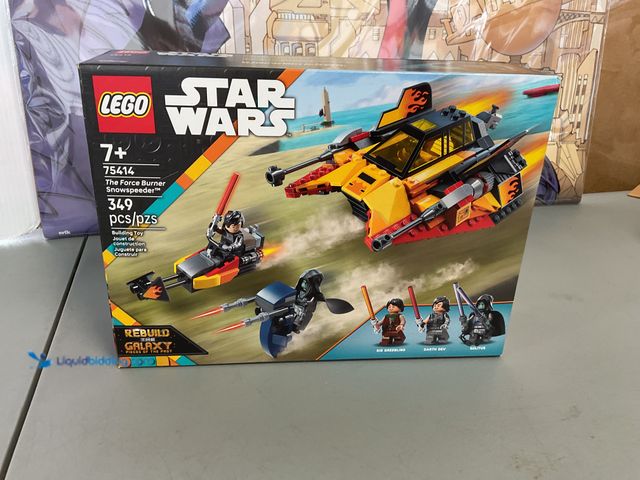 Lot 49-1820865 - COLLECTIBLE AWESOME LEGO STAR WARS REBUILD THE GALAXY THE FORCE BURNER SNOWSPEEDER 75414 349 PCS/PZS...