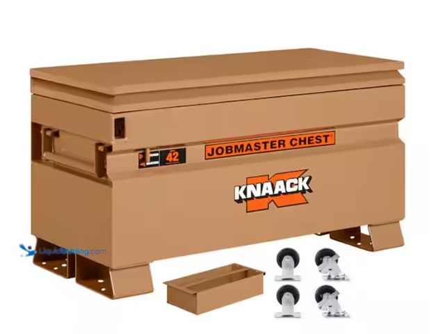 Lot 49-1598006 - Knaack Job master 42 in. x 19 in. x 23.37 in. Rolling Storage Chest, Model # 42CT, MSRP $ 660.93, Ne...
