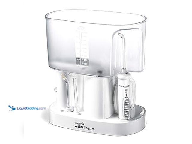 Lot 49-3528690 - Waterpik Classic Professional Water Flosser, Electric Power With 6 Settings, 3 Flossing Tips, ADA Ac...